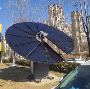 Suiveur <span class=keywords><strong>solaire</strong></span> industriel intelligent moderne en silicium monocristallin, MPPT 3kW, suivi triaxial, CE Shuangjiu, pour installation au sol - Product Image 5