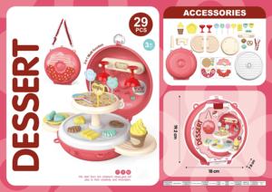 ITTL Kids Doctor Toy 21PCS Juego de simulación 2 en 1 Mochila Hospital Medical Play Set Doctor Kit para niños Juego de enfermera - Product Image 4