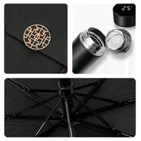 Coffret Cadeau de Luxe pour Entreprises, Cadeaux d'Entreprise Promotionnels, Bloc-notes, Stylo, Tasse, Parapluie, Coffrets Cadeaux Personnalisés avec Boîte Cadeau