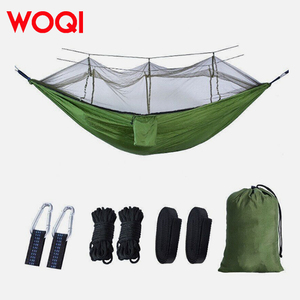 WOQI portable pour une seule personne camping sac à dos <span class=keywords><strong>hamac</strong></span> tente extérieure <span class=keywords><strong>ultra</strong></span> légère camping <span class=keywords><strong>moustiquaire</strong></span> <span class=keywords><strong>hamac</strong></span> - Product Image 4