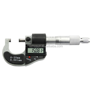 Outside <strong>Measuring</strong> Digital <strong>Micrometers</strong> 0-25mm Resolution 0.001mm Digital <strong>Micrometer</strong> <strong>Tools</strong> <strong>Micrometer</strong> Gauge - Product Image 1