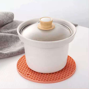 Posavasos <span class=keywords><strong>de</strong></span> silicona para alimentos, mantel Individual <span class=keywords><strong>de</strong></span> Material <span class=keywords><strong>de</strong></span> grado antideslizante mantel <span class=keywords><strong>de</strong></span> mesa accesorios <span class=keywords><strong>de</strong></span> cocina Gadgets tapete <span class=keywords><strong>de</strong></span> taza REDONDA/ - Product Image 1