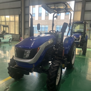 Green 4WD Wheel Tractor Gear Drive Farm Machinery High Productivity Engine Core Component - Product Image 2