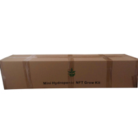 Système de culture hydroponique verticale NFT du fabricant, grand kit de jardinage domestique en PE pour balcon, 64 trous pour légumes-feuilles