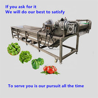 Xu Industriële Zeevruchten Garnalen Plc Motor Pomp Motor Luchtbel Wasmachine Mossel Slak Oester Schoonmaken Fruit Groente