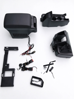 Boîte de rangement automatique pour accoudoir de console centrale avec porte-gobelet réfrigérant pour Land Cruiser 78 FJ78 HZJ78 2024-UP – Modification