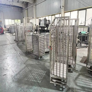 Carretilla de panadería de grado alimenticio resistente a altas temperaturas, ruedas de carrito, carrito de secado multicapa para hoteles y restaurantes - Product Image 5