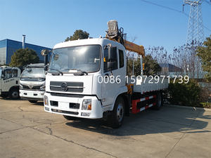 מותאם אישית במפעל 8 טון 10 טון 12 טון מנוף רכוב משאית בום טלסקופ - Product Image 2