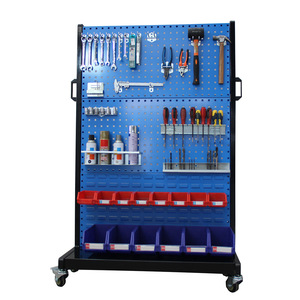 Asılı <span class=keywords><strong>Pegboard</strong></span> ve ekran kancaları çelik garaj depolama alet düzenleyici rafı - Product Image 6