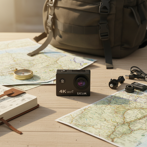 SJ4000AIR 30m 방수 2.0 "스크린 4K HD 액션 카메라 170 광각 128G 메모리 WIFI - Product Image 1