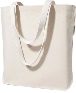 Bolsa de Algodón Grande de Color Sólido, Reciclada, Ecológica, con Logotipo Personalizado, al por Mayor, Promocional, Publicitaria, para Compras - Product Image 5