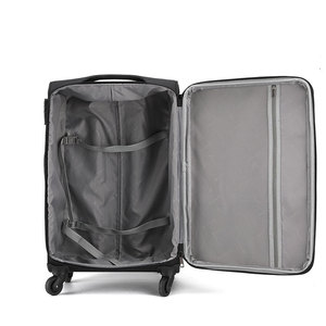 Maleta de Viaje de Negocios de 20 Pulgadas de Tela Oxford para Hombre con Ruedas Giratorias y Candado de Combinación, Cierre de Cremallera Duradero de Color Sólido - Product Image 3