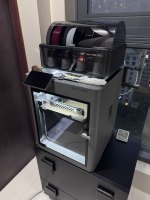 Imprimante 3D FDM Bambu Lab P2S Combo entièrement fermée, grand volume d'impression, impression multi-couleurs, haute précision, machine de bureau