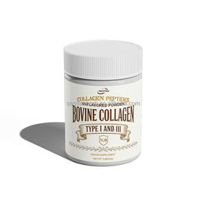 Complément alimentaire de qualité alimentaire : Poudre de collagène marin et bovin hydrolysé (peptides) pour la santé des cheveux, des ongles, de la peau et des articulations chez l'adulte – Vrac - Product Image 1