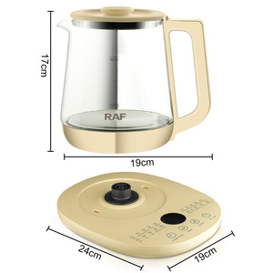 Hervidor Eléctrico de Vidrio para Agua Caliente y Té, Calentamiento Rápido, Olla de Cocina Doméstica para Salud y Bienestar - Product Image 3
