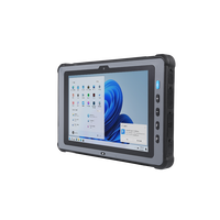 PC Industrial de 12 Pulgadas con Windows 11, IP67, NFC, 1000nit, Legible Bajo la Luz Solar, RS422, RS232, para Trabajo de Campo, IoT Industrial, Batería Extraíble