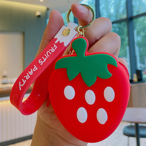 Ingrosso per bambini in Silicone creativo per bambini portamonete portamonete portamonete in gomma carine <span class=keywords><strong>portachiavi</strong></span> Mini borsa Charm per bambini - Product Image 6