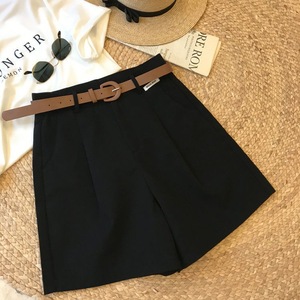 [avec ceinture] Salopette pour femme à jambes larges, imprimée, en viscose et nylon, nouvelle collection été, fine, coupe ample, taille haute, décontractée, polyvalente - Product Image 4
