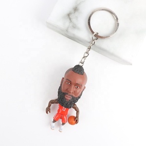 Multiple Soccer Player PVC <b>Keychain</b> Football Star <b>Anime</b> <b>Keychain</b> Toy for Sports Fans and Gift Giving Collection - Product Image 2