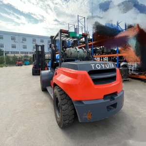 משומש לטויוטה <span class=keywords><strong>8T</strong></span>, טויוטה 8F 80 דיזל, מלגזות 8 טון 4 מטר, משומש טויוטה <span class=keywords><strong>TCM</strong></span> קומטסו מיצובישי הלי מלגזות - Product Image 5