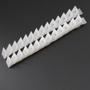 دعامات إصلاح وتثبيت أدراج الأثاث بزاوية 90 درجة، مشابك بلاستيكية مع براغي - Product Image 4