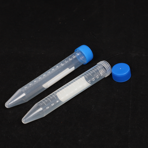 Provetta da <span class=keywords><strong>Centrifuga</strong></span> 50ml in PP con Fondo Conico per Raccolta <span class=keywords><strong>Sangue</strong></span>, Tappo a Vite Blu, 12000xg RCF, Autoclavabile, 1 Anno di Garanzia - Product Image 2