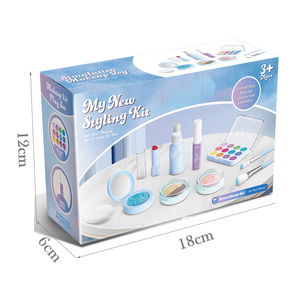 QS Hot Selling Plastic Children Pretend Play <strong>Game</strong> <strong>Make</strong> up Beauty Set Toys 2 Style Packing Preschool Girl Cosmetic <strong>Makeup</strong> Toys - Product Image 5