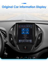 CARUPEZ 9,7-Zoll Android Autoradio für Ford Transit/Tourneo Courier 13-21 7862S 8-Kern Vertikaler Stil USB DSP Plug-and-Play