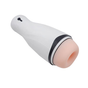 Xx Hot Automatische Thrusting Telescopische Mannelijke Masturbator Tpe Sex Product Met Zuigende Stem Vibrator Masturbatie Cup Seksspeeltjes Mannen - Product Image 6