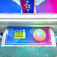 Machine de jeu d'arcade à compétences, machine à prix en forme de grande roue, distributeur de cadeaux rotatif avec distributeur de billets et de pièces