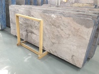 Dalles de marbre gris BOTON STONE, coupées sur mesure, pour murs, escaliers et colonnes, style chinois