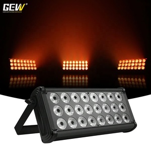 Gevv khuyến mại 24pcs * 4W RGBW DMX Strobe 4in1 LED Đèn hạt tường rửa ánh sáng cho Câu lạc bộ disco ánh sáng sân khấu - Product Image 1