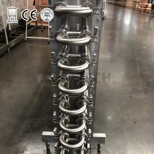 Scambiatore di calore a flusso controcorrente a doppio tubo in acciaio inossidabile per le fabbriche che raffreddano le miniere che riscaldano la centrale urbana - Product Image 6
