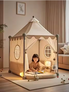 Prix usine grand château <span class=keywords><strong>de</strong></span> sport pour enfants tente <span class=keywords><strong>de</strong></span> jeu confortable intérieur Non toxique Polyester plastique princesse extérieur <span class=keywords><strong>tipi</strong></span> <span class=keywords><strong>toile</strong></span> - Product Image 3