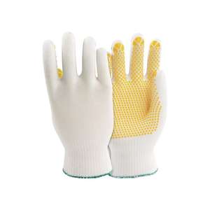 Honeywell Guante PolyTRIX N 912 talla 11 blanco/amarillo EN 388 PPE categoría II poliamida/algodón - Product Image 1