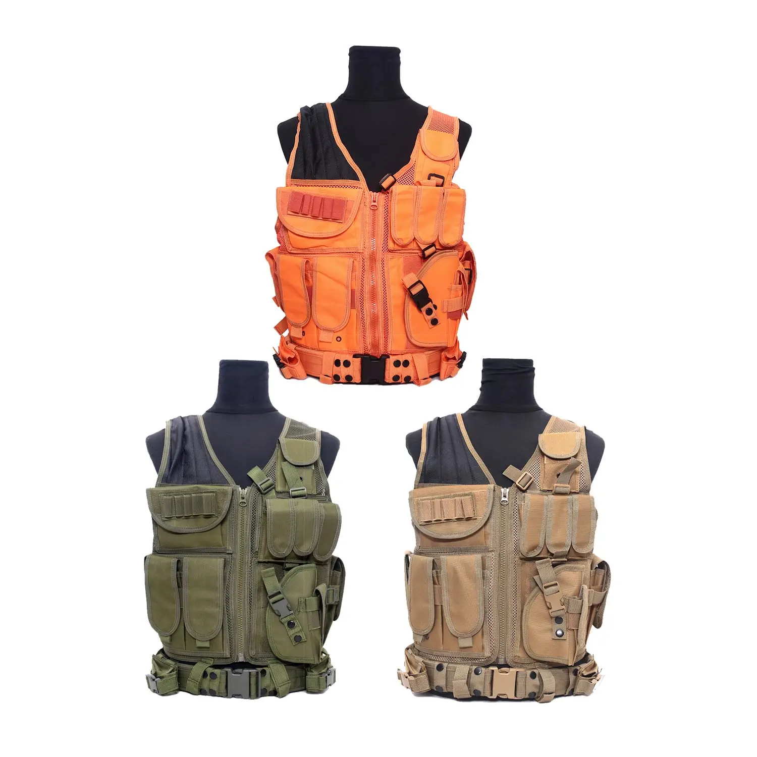 Wholesale Tactical Vest Men's Camouflage Amphibious Breathable Vest Sports Protection Tactical Vests