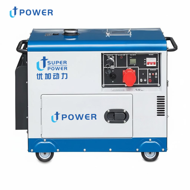5KVA Super Silent Diesel Generator with Auto Start ATS Digital Control Panel-Remote Start Capable