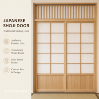 Porte coulissante Shoji en bois massif à 4 panneaux de style chinois, séparateur de pièce pliable pour l'intérieur de la maison, hôtel
