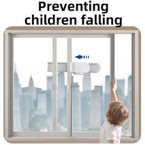 Hot Bán Nhà Máy Ban Đầu An Ninh Trẻ Em Cửa Cửa Sổ Khóa Dễ Dàng Cài Đặt Trượt Gây Nhiễu Cho Bảo Vệ Nhà - Product Image 3