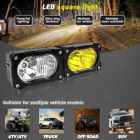 Projecteur de travail LED blanc 3 pouces à faisceau combiné 12V 24V, feux de brouillard tout-terrain pour camion, SUV, Jeep 4x4, étanche IP67, haute luminosité