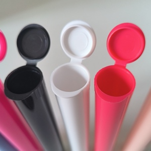 Cr 73Mm 80Mm 90Mm 98Mm 109Mm 116mm 120Mm Custom Logo Kindbestendig Plastic Pre Roll Kegels Verpakking Containers Pop Top Tubes - Product Image 5