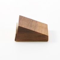 Maxery-Porte-cartes en laiton massif, mini-support de table, porte-cartes en bois, affichage de cadres photo exquis, accessoires de bureau