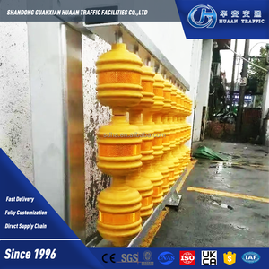Barrera de seguridad vial PE Barrera de choque anticolisión Rodillo anticolisión para barreras de tráfico de curva tallada - Product Image 4