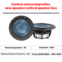 Xuming Usine Directe En Gros Universel UNC Subwoofer Audio De Voiture 50w/100w Mise À Niveau En Plastique Haut-Parleur Modifié-175 6.5 Pouces