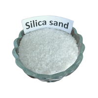 Sable de silice de haute qualité et de haute pureté, sable de quartz SiO2 pour la fabrication de verre, le traitement de l'eau, les aquariums, les piscines