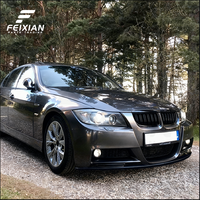 Para BMW Serie 3 E90 E91 Pre-LCI 2005-2008, Alerón Delantero M-Tech, Kit Aerodinámico, Material ABS, Acabado Pulido, Alta Calidad 100%