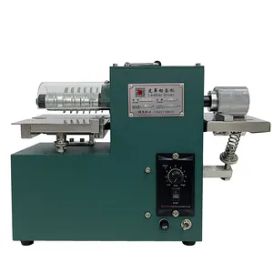 Wholesale Price Electric Semi-Automatic leather slitting machine of bags belt//