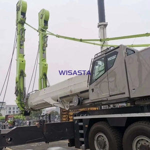 Peralatan konstruksi pengangkat truk ZOOMLION bekas yang dipasang 220 Ton ZOOMLION semua medan truk derek - Product Image 5