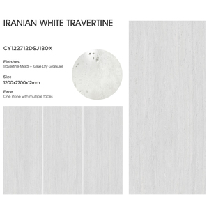 Iran Trắng travertine thiêu kết đá gốm đánh bóng tráng men slab bảng <span class=keywords><strong>Top</strong></span> sứ Đá Cẩm Thạch bóng slab thiêu kết đá gạch - Product Image 4