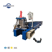Machine à fabriquer des gouttières en métal pour toitures, machine à fabriquer des bobines de gouttières en aluminium